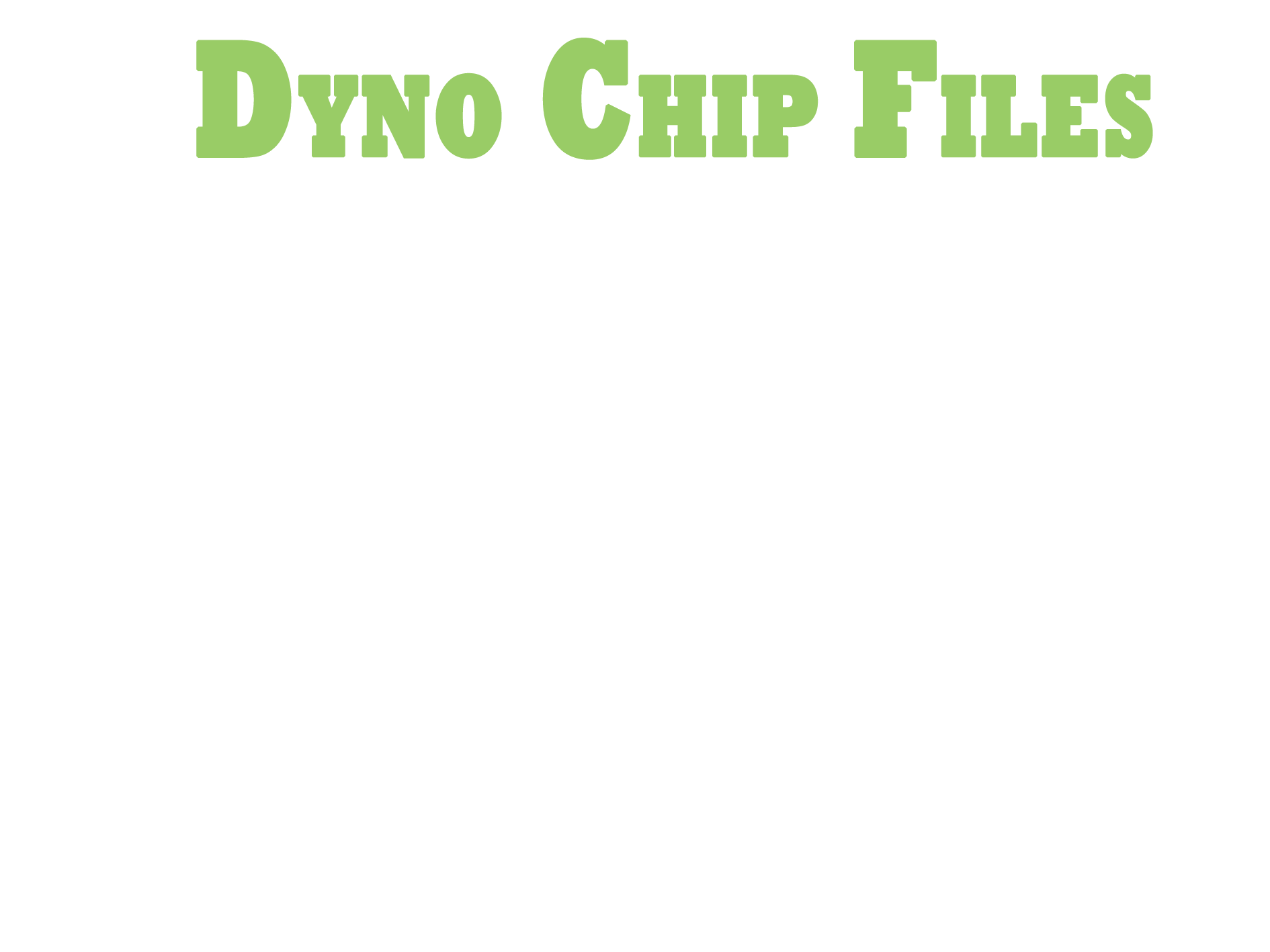 Dyno chip files - File Services